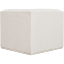 Meridian Ollie Cream Boucle Fabric Corner IMAGE 3