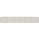  Manufacturer Color_Cream -- Ollie 188" Cream Boucle Fabric Upholstered 7 pc Modular Sectional IMAGE 3
