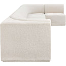  Manufacturer Color_Cream -- Ollie 188" Cream Boucle Fabric Upholstered 7 pc Modular Sectional IMAGE 7