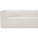  Manufacturer Color_Cream -- Ollie 188" Cream Boucle Fabric Upholstered 7 pc Modular Sectional IMAGE 9