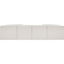  Manufacturer Color_Cream -- Ollie 128" Cream Boucle Fabric Upholstered 8 pc Modular Sectional IMAGE 3