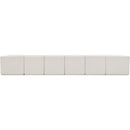  Manufacturer Color_Cream -- Ollie 188" Cream Boucle Fabric Upholstered 8 pc Modular Sectional IMAGE 3