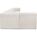  Manufacturer Color_Cream -- Ollie 218" Cream Boucle Fabric Upholstered 8 pc Modular Sectional IMAGE 6