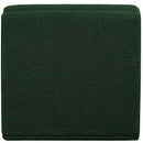 Meridian Ollie Green Boucle Fabric Armless IMAGE 3