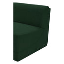  Manufacturer Color_Green -- Ollie Green Boucle Fabric Upholstered Modular Armless Chair IMAGE 6