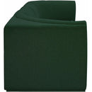 Meridian Ollie Green Boucle Fabric Modular Sofa IMAGE 7