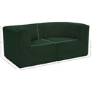  Manufacturer Color_Green -- Ollie 68" Green Boucle Fabric Upholstered 2 pc Modular Loveseat IMAGE 10
