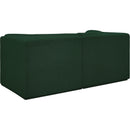  Manufacturer Color_Green -- Ollie 68" Green Boucle Fabric Upholstered 2 pc Modular Loveseat IMAGE 4