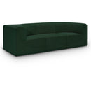 Meridian Ollie Green Boucle Fabric Modular Sofa IMAGE 1