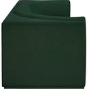 Manufacturer Color_Green -- Ollie 98" Green Boucle Fabric Upholstered 3 pc Modular Sofa IMAGE 7