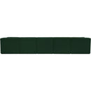  Manufacturer Color_Green -- Ollie 158" Green Boucle Fabric Upholstered 7 pc Modular Sectional IMAGE 3