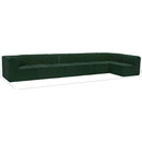 Manufacturer Color_Green -- Ollie 188" Green Boucle Fabric Upholstered 7 pc Modular Sectional IMAGE 15