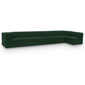  Manufacturer Color_Green -- Ollie 188" Green Boucle Fabric Upholstered 7 pc Modular Sectional IMAGE 1