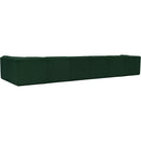  Manufacturer Color_Green -- Ollie 188" Green Boucle Fabric Upholstered 7 pc Modular Sectional IMAGE 4