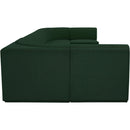  Manufacturer Color_Green -- Ollie 188" Green Boucle Fabric Upholstered 8 pc Modular Sectional IMAGE 6