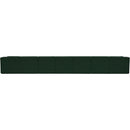  Manufacturer Color_Green -- Ollie 218" Green Boucle Fabric Upholstered 8 pc Modular Sectional IMAGE 3
