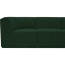  Manufacturer Color_Green -- Ollie 218" Green Boucle Fabric Upholstered 8 pc Modular Sectional IMAGE 8