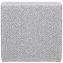  Manufacturer Color_Grey -- Ollie Grey Boucle Fabric Upholstered Modular Armless Chair IMAGE 3