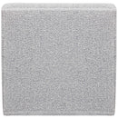 Meridian Ollie Grey Boucle Fabric Armless IMAGE 3