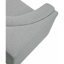  Manufacturer Color_Grey -- Ollie Grey Boucle Fabric Upholstered Modular Corner Chair IMAGE 6
