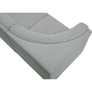 Meridian Ollie Grey Boucle Fabric Modular Sofa IMAGE 10