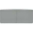  Manufacturer Color_Grey -- Ollie 68" Grey Boucle Fabric Upholstered 2 pc Modular Loveseat IMAGE 3