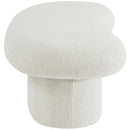  Color_Cream -- Luka Cream Boucle Fabric Upholstered Bench IMAGE 6