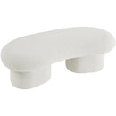  Color_Cream -- Luka Cream Boucle Fabric Upholstered Bench IMAGE 8