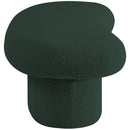  Color_Green -- Luka Green Boucle Fabric Upholstered Bench IMAGE 6