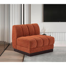  Manufacturer Color_Cognac -- Meridian Quinn Stationary Fabric Chair IMAGE 2