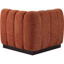  Manufacturer Color_Cognac -- Meridian Quinn Stationary Fabric Chair IMAGE 3