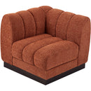  Manufacturer Color_Cognac -- Meridian Quinn Stationary Fabric Chair IMAGE 4