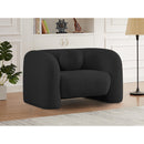  Manufacturer Color_Black -- Meridian Emory Stationary Fabric Chair IMAGE 2
