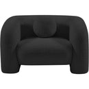  Manufacturer Color_Black -- Meridian Emory Stationary Fabric Chair IMAGE 4