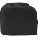  Manufacturer Color_Black -- Meridian Emory Stationary Fabric Loveseat IMAGE 6