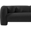  Manufacturer Color_Black -- Meridian Emory Stationary Fabric Sofa IMAGE 13