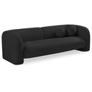  Manufacturer Color_Black -- Meridian Emory Stationary Fabric Sofa IMAGE 1