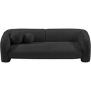  Manufacturer Color_Black -- Meridian Emory Stationary Fabric Sofa IMAGE 5