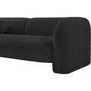  Manufacturer Color_Black -- Meridian Emory Stationary Fabric Sofa IMAGE 8
