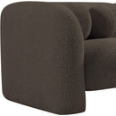 Manufacturer Color_Brown -- Emory Brown Boucle Fabric Upholstered Chair IMAGE 11
