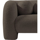  Manufacturer Color_Brown -- Emory Brown Boucle Fabric Upholstered Chair IMAGE 13
