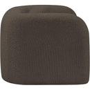  Manufacturer Color_Brown -- Emory Brown Boucle Fabric Upholstered Chair IMAGE 6