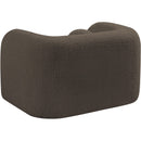  Manufacturer Color_Brown -- Emory Brown Boucle Fabric Upholstered Chair IMAGE 7