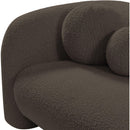 Manufacturer Color_Brown -- Emory Brown Boucle Fabric Upholstered Chair IMAGE 9