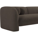  Manufacturer Color_Brown -- Emory 89" Brown Boucle Fabric Upholstered Sofa IMAGE 11