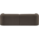  Manufacturer Color_Brown -- Emory 89" Brown Boucle Fabric Upholstered Sofa IMAGE 3