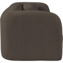 Meridian Emory Brown Boucle Fabric Sofa IMAGE 6