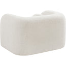  Manufacturer Color_Cream -- Emory Cream Boucle Fabric Upholstered Chair IMAGE 7