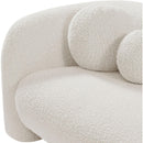  Manufacturer Color_Cream -- Emory Cream Boucle Fabric Upholstered Chair IMAGE 9