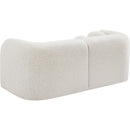  Manufacturer Color_Cream -- Emory 66" Cream Boucle Fabric Upholstered Loveseat IMAGE 7